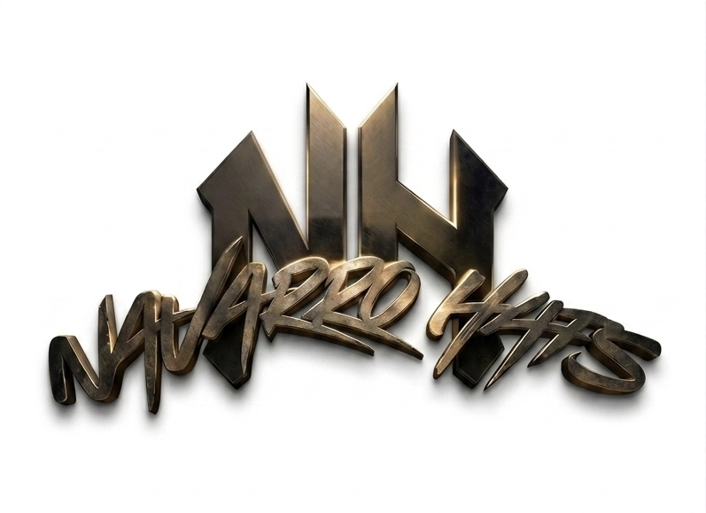 Logo Navarro Hats 3D